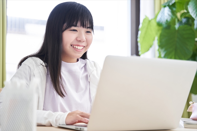 Home Computer Middle School Girl 1